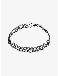 Best reviews of 💯 Black Basic Tattoo Choker 🎉