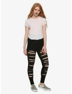Hot Sale 🤩 Shredded Leggings ⭐ -HT Style Outlet Store 11850458 av1