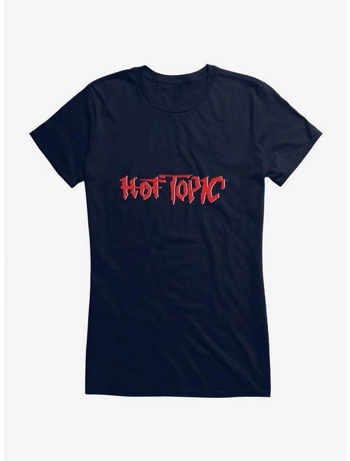 Outlet 🤩 Retro Hot Topic Logo 👧 Girls T-Shirt ✔️ 8 Outlet 🤩 Retro Hot Topic Logo 👧 Girls T-Shirt ✔️ - Image 6