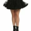 Promo 😍 Black Layered Tulle Petticoat Plus Size 🧨 -HT Style Outlet Store 12162861 hi