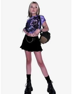 Cheapest 🧨 Royal Bones By Tripp Chain Pleated 👗 Skirt 😀 -HT Style Outlet Store 12600285 av3