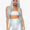Coupon 🤩 Two - Piece Holographic Metallic Spandex Set 😍 -HT Style Outlet Store 12717558 hi