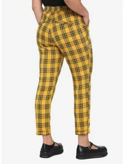 Best reviews of 😉 Yellow Plaid Pants With Detachable Chain 🛒 -HT Style Outlet Store 12718926 av1