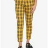 Best reviews of 😉 Yellow Plaid Pants With Detachable Chain 🛒 -HT Style Outlet Store 12718926 hi