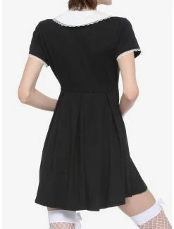 Hot Sale 🧨 Lace Collar Black 👗 Dress 🤩 -HT Style Outlet Store 12969768 av2