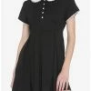 Hot Sale 🧨 Lace Collar Black 👗 Dress 🤩 -HT Style Outlet Store 12969768 hi