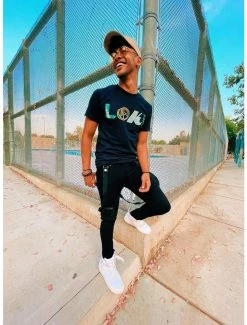 Coupon 👏 HT Denim Black Bondage Stinger 👖 Jeans ⭐ -HT Style Outlet Store 13230293 av2