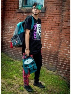 Discount ⭐ Black & Red Plaid Split Leg Pants 🌟 -HT Style Outlet Store 13247326 av3