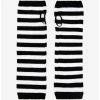 Cheapest ✨ Black & White Stripe Arm Warmers 👍 -HT Style Outlet Store 13884059 hi