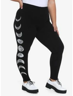 New 🎉 Moon Phase Leggings Plus Size 👏 -HT Style Outlet Store 14049054 av2