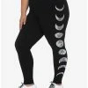 New 🎉 Moon Phase Leggings Plus Size 👏 -HT Style Outlet Store 14049054 hi