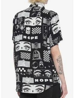 Cheapest 😀 Nope Woven Button-Up 🤩 -HT Style Outlet Store 14730416 av2