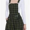 Cheapest 🌟 Green & Black Grid Plaid Pleated 👗 Skirtall 💯 -HT Style Outlet Store 14848827 hi