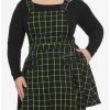 Cheapest โ Green & Black Grid Plaid Pleated ๐ Skirtall Plus Size ๐ 2 Cheapest โ Green & Black Grid Plaid Pleated ๐ Skirtall Plus Size ๐ -HT Style Outlet Store 14848835 hi