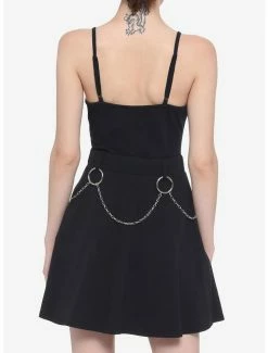 Top 10 🛒 Chain Belt Strappy Skater 👗 Dress 👍 -HT Style Outlet Store 14849625 av2