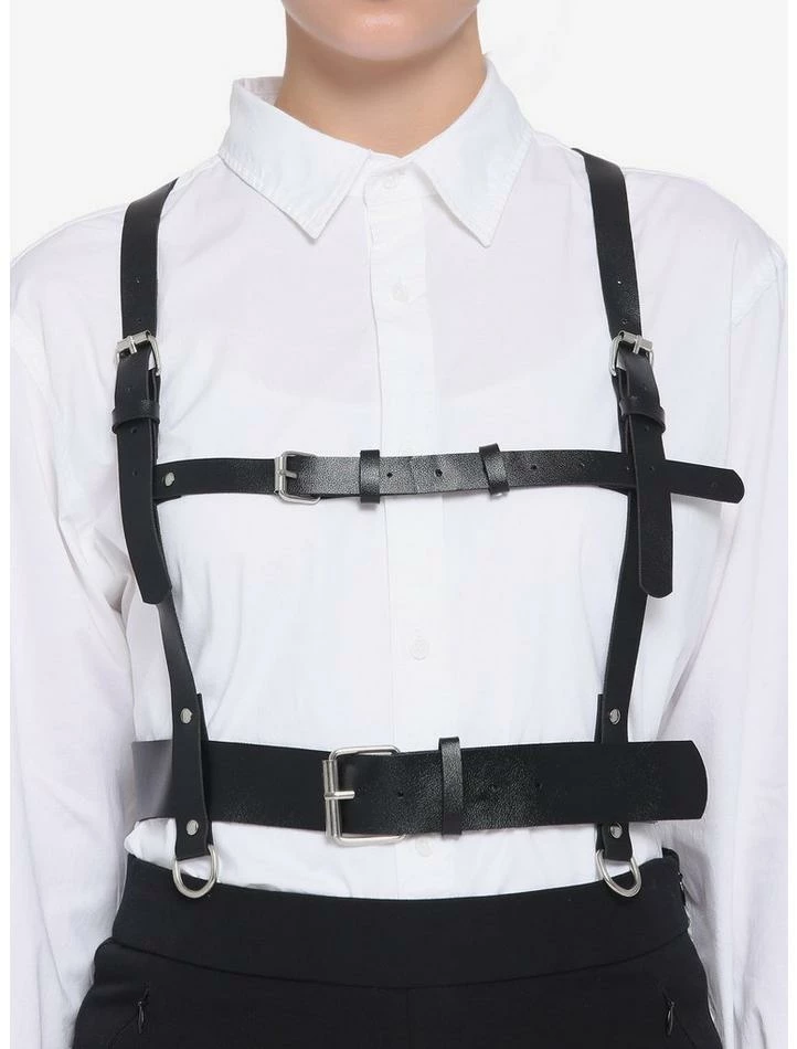 Buy โค๏ธ Black Double Buckle Harness ๐งจ 3 Buy โค๏ธ Black Double Buckle Harness ๐งจ
