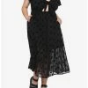 Outlet ⭐ Black Planchette Tie-Front Midi 👗 Dress Plus Size ✔️ -HT Style Outlet Store 14918099 hi
