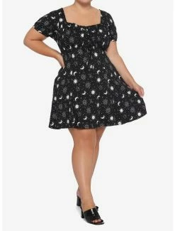 Best Sale 👍 Black Celestial Empire 👗 Dress Plus Size 🎁 -HT Style Outlet Store 14918313 av1