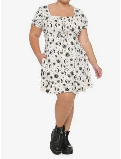 Brand new ✔️ Celestial Sepia Empire 👗 Dress Plus Size ✔️ -HT Style Outlet Store 14918391 av1