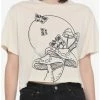 Best deal 👍 Mushroom Butterfly 👧 Girls Crop T-Shirt ✨ -HT Style Outlet Store 15171666 hi