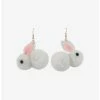 Best reviews of 👍 Fuzzy Bunny Drop Earrings 🎁 -HT Style Outlet Store 15250478 hi