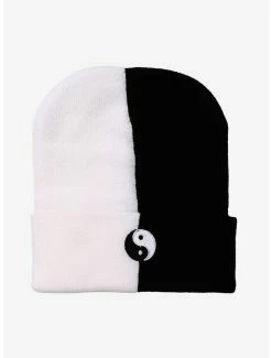 HT Style Outlet Store 39 Best deal ⌛ Yin-Yang Split Beanie ⌛