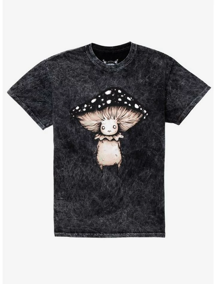 Wholesale ✔️ Mushroom Creature Dark Wash T-Shirt By Guild of Calamity 👍 3 Wholesale ✔️ Mushroom Creature Dark Wash T-Shirt By Guild of Calamity 👍