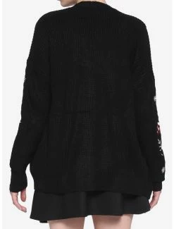 Hot Sale ❤️ Mushroom Floral Embroidered 👧 Girls Cardigan 🎉 -HT Style Outlet Store 15501349 av2