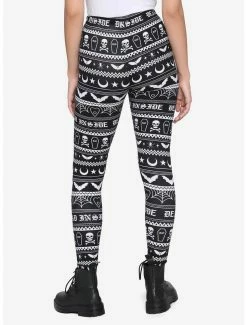 Cheapest 🎁 Halloween Fair Isle Leggings 💯 -HT Style Outlet Store 15630306 av1