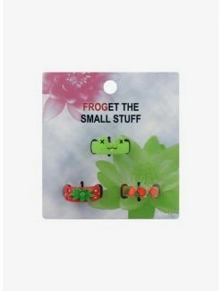 Top 10 😍 Strawberry Frog Ring Set 💯