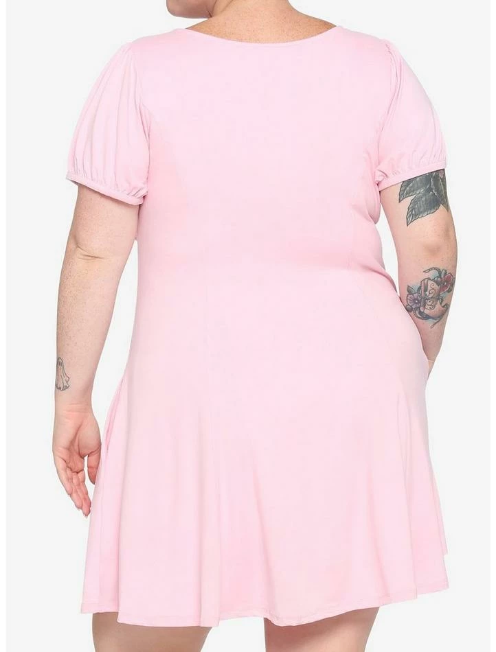 Buy ๐ Pastel Pink Empire ๐ Dress Plus Size ๐ 5 Buy ๐ Pastel Pink Empire ๐ Dress Plus Size ๐ - Image 3