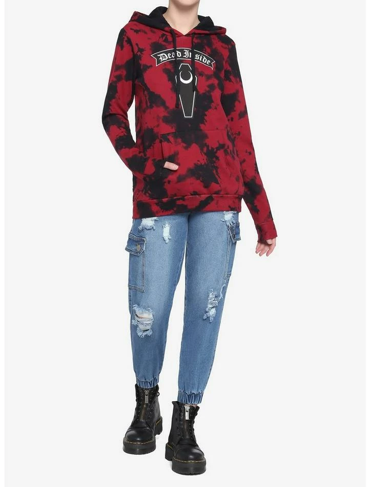 Best deal ๐คฉ Dead Inside Tie-Dye ๐ง Girls Hoodie ๐ฏ 4 Best deal ๐คฉ Dead Inside Tie-Dye ๐ง Girls Hoodie ๐ฏ - Image 2