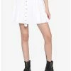 Coupon 🎉 White Grommet Belt Pleated 👗 Skirt 🎁 2 Coupon 🎉 White Grommet Belt Pleated 👗 Skirt 🎁 -HT Style Outlet Store 15850710 hi