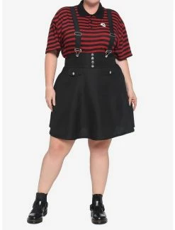 Buy 😍 Black High-Waisted Suspender 👗 Skirt Plus Size 😉 6 Buy 😍 Black High-Waisted Suspender 👗 Skirt Plus Size 😉 -HT Style Outlet Store 15870566 av1