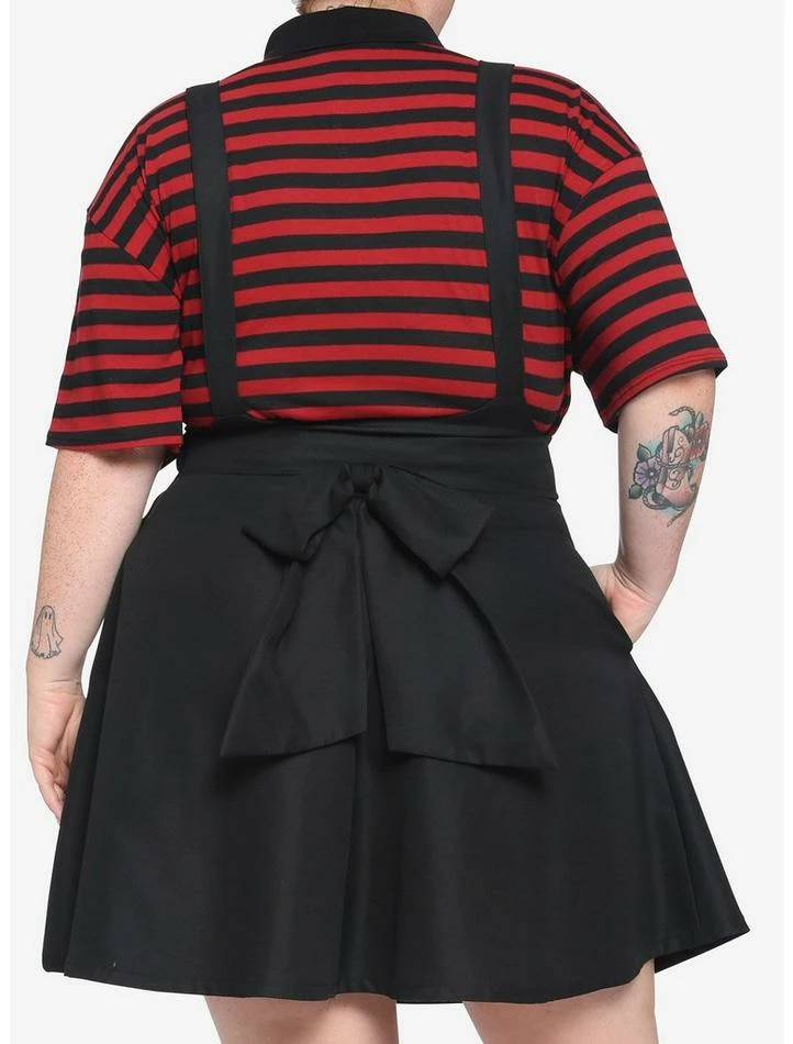 Buy 😍 Black High-Waisted Suspender 👗 Skirt Plus Size 😉 5 Buy 😍 Black High-Waisted Suspender 👗 Skirt Plus Size 😉 - Image 3
