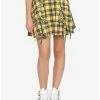 Coupon โค๏ธ Yellow Plaid Lace-Up ๐ Skirt ๐งจ 1 Coupon โค๏ธ Yellow Plaid Lace-Up ๐ Skirt ๐งจ -HT Style Outlet Store 15870907 hi