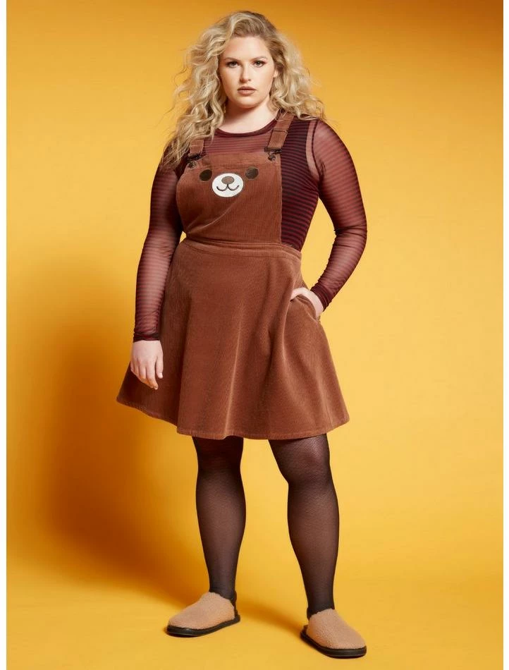 Promo โ๏ธ Teddy Bear Corduroy ๐ Skirtall Plus Size ๐ฅ 4 Promo โ๏ธ Teddy Bear Corduroy ๐ Skirtall Plus Size ๐ฅ - Image 2