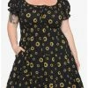 Discount 😉 Sunflower Tiered Smock 👗 Dress Plus Size 🎉 -HT Style Outlet Store 15884164 hi