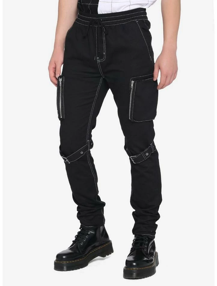 Budget ๐ Black Zipper Hardware Jogger Pants ๐งจ 3 Budget ๐ Black Zipper Hardware Jogger Pants ๐งจ