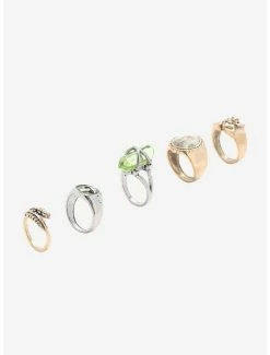 Outlet ⭐ Vintage Mushrooms Crystal Ring Set ⭐ -HT Style Outlet Store 15890154 av1