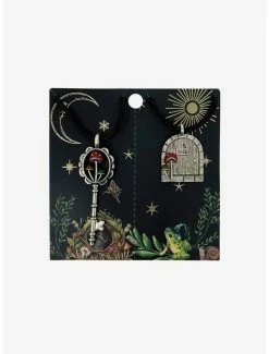 Budget 🌟 Mushroom Key & Door Best Friend Corded Necklace Set 🛒