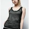 Outlet ❤️ Mirna Diamond Mesh Tank 👍 -HT Style Outlet Store 15989111 hi
