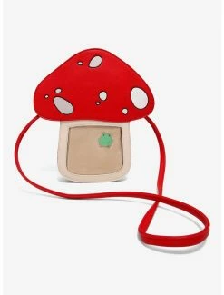 Best Pirce ๐งจ Mushroom Pin Collector Crossbody Bag โ๏ธ