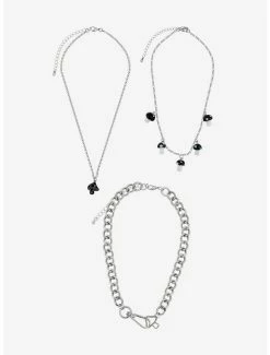 Cheapest 😉 Mushroom Metal Necklace Set 🛒 -HT Style Outlet Store 16334465 av1