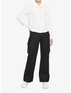 Discount 😉 Strawberry Button-Front 👧 Girls Woven Top 🤩 -HT Style Outlet Store 16350434 av1