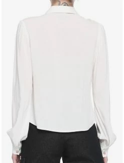 Discount 😉 Strawberry Button-Front 👧 Girls Woven Top 🤩 -HT Style Outlet Store 16350434 av2