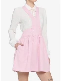 Best deal 💯 Pink Bib 👗 Skirtall 🔔