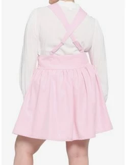 Flash Sale 💯 Pink Bib 👗 Skirtall Plus Size 🎁 -HT Style Outlet Store 16350897 av2