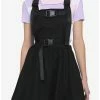 Coupon ⌛ Black Utility Buckle 👗 Skirtall ✨ -HT Style Outlet Store 16350926 hi