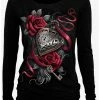 New 🧨 Heart Locket Longsleeve T-Shirt 😀 -HT Style Outlet Store 16630374 hi